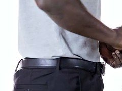 デカチン, デカパイ, 黒人, 巨乳な, 黒人, ハードコア, 淫乱熟女, フェラする