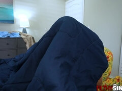 Arsch, Schwarz, Blondine, Blasen, Schwanz, Handjob, Natürlichen titten, Muschi