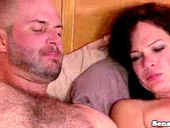 Paar, Spermaladung, Küssen, Masturbation, Reif, Höschen, Arsch lecken, Transfrau