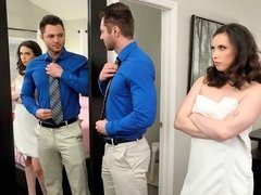デカチン, 茶髪の, 巨乳な, チン, 手コキする, 淫乱熟女, 剃毛, ティーン