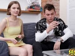 Grosse bite, Sucer une bite, Cocu, En levrette, Fétiche, Pov, Cheveux courts, Chaussettes