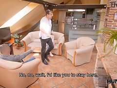 Blasen, Gehörnter ehemann, Tschechisch, Hundestellung, Hd, Geld, Realität, Titten