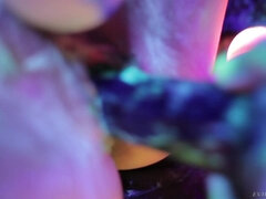Gode, Lesbienne, Seins naturels, Orgie, Chatte, Jouets, Vibromasseur