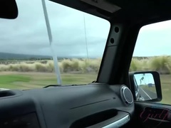 Big cock, Blonde, Car, Fetish, Footjob, Hd, Pov