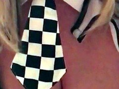 素人, デカパイ, イギリス人, 淫乱熟女