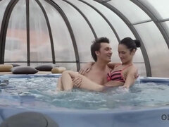 素人, 茶髪の, チェコ, 爸, ヨーロピアン, Hd, 熟年, ティーン