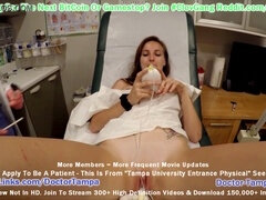 $CLOV - Become Doctor Tampa & Give Gyno Exam To massive knocker dweeb Donna Leigh As Part Of Her University Physical @ GirlsGoneGyno.com