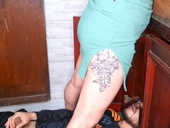 Amateur, Mamada, Engañando, Cornudo, Ama de casa, Humillación
