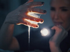 Blonde, Tir de sperme, Faciale, Futanari, Hard, Hd, Police, Surprise