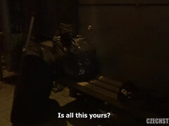 Czech Pregnant lady Martina POV Sex