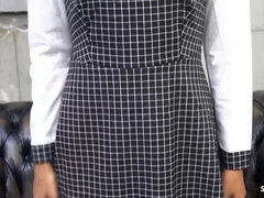 Japanese Teen Surrenders to First Wild Passionate Release