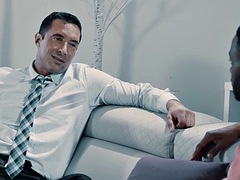 Nick Capra has interracial anal sex with black stud Ty Scott