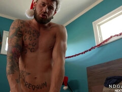 Gay step brothers anal on Christmas