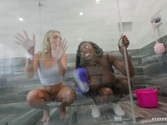 Arsch, Grosser arsch, Grosse titten, Schwarz, Hardcore, Milf, Muschi, Titten