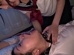 Asiatisch, Fetisch, Japanische massage, Lesbisch