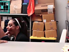 Hot threesome fuck with thieves Peyton and Sienna