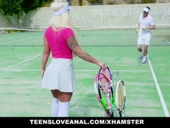 Tyler Nixon's tight blonde ass takes a hardcore pounding in TeensLoveAnal