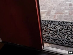 ブロンド, 着衣女と全裸男, フォアサム, グループ, ハードコア, ヒール, なめる, 自然山雀