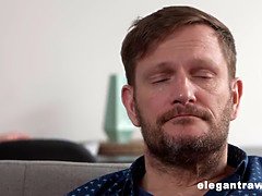 フェラチオ, 爸, バック, Hd, なめる, 天然, オマンコ, ティーン