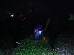 Jenna's Halloween Threesome