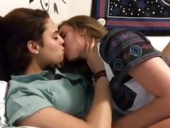 Lesbiana in web camera