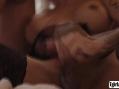 In den arsch, Arsch, Grosse titten, Blondine, Blasen, Hardcore, Latina, Masturbation