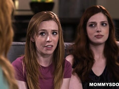 18, デカ尻, デカパイ, キス, レズビアン, 淫乱熟女, 自然山雀, 三人