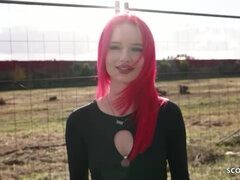GERMAN SCOUT - Skinny Redhead Casting