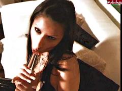 Amateur, Brunette brune, Allemand, Masturbation, Solo, Jouets