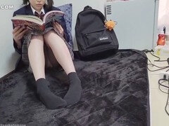 アジア人, 浴室, 美人, 中出し, 日本人, 小柄, スカート, ティーン