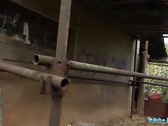 Blond, Sperma shot, Hondjeshouding, Hd, Buiten, Gezichtspunt, Openbaar, Student