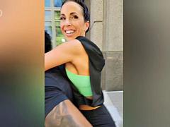 Gym White Slut Rides Trainer BBC