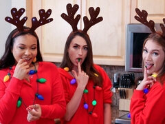 Blondine, Blasen, Schwanz, Hundestellung, Gruppe, Orgie, Tätowierung, Jungendliche (18+)