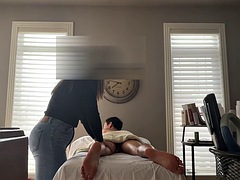 アジア人, デカチン, 茶髪の, 手コキする, ラティーナ, 淫乱熟女, 怪物, のぞき