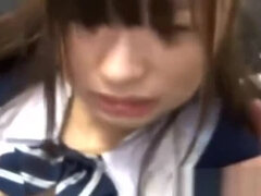 お尻, 美女, 大学生, 指いじり, 手コキする, 女子高生, スカート, フェラする