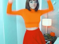 Marianacruzz as Scooby Dooo Slut in Hot Cosplay - Live Cam Show