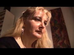 Blondine, Behaart, Reif, Milf