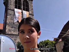 Enthousiasteling, Pijpbeurt, Man die toekijkt, Vriendin, Geld, Realiteit, Tiener, Tieten likken