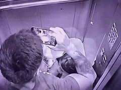 Amateur Threesome in Elevator with Busty Latin MILF Kate Jenn – Big Tits, Big Ass, Cum in Mouth POV
