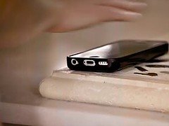 Grote mammen, Bruinharig, Sperma, Sperma shot, Lul, Vriendin, Interraciaal, Pornster