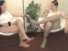 Ноги, Фут фетиш, Обнаженные, Нейлон, Колготки, Обувь, Спандекс