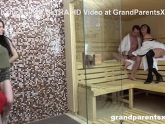 Amateur, Sucer une bite, Doigter, Le plan cul à quatre, Grandpère, Hard, Hd, Masturbation