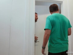 Arsch, Tussi, Grosser schwanz, Blasen, Milf, Muschi, Titten, Ehefrau