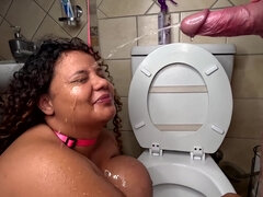 Gorda, Tetas grandes, Fetiche, Sexo duro, Casero, Orinar, Ducha, Esclavo