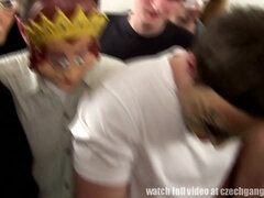 素人, ぶっかけ, チェコ, グループ, Hd, 自家製, パーティ, 現実