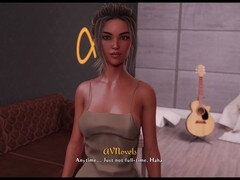 Steamy visual novel featuring busty brunettes and erotic tales