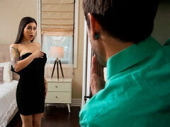 Slaapkamer, Grote kont, Grote lul, Pijpbeurt, Bruinharig, Hondjeshouding, Mager, Tiener