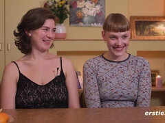 素人, デカパイ, ドイツ人, オナニー, 自然山雀, 剃毛, ペニスバンド, おもちゃ