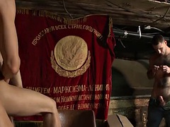 Mamada, Fetiche, Gay, Grupo, Sexo duro, Músculo, Orgía, Trio