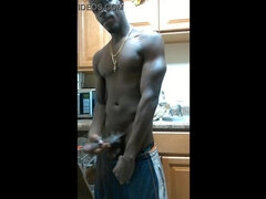 Big cock, Black, Daddy, Dick, Indian, Kitchen, Party, Strip